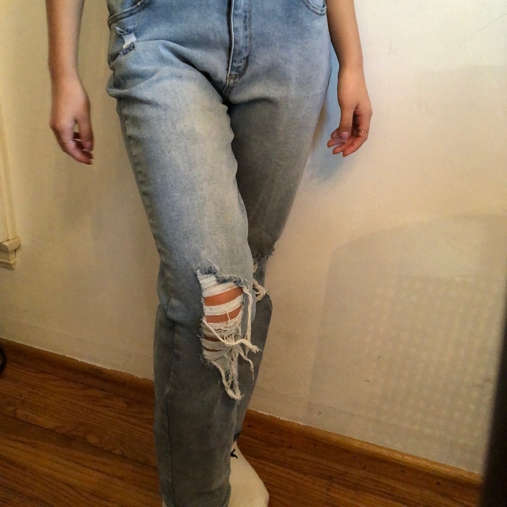 Cotton on vintage ripped jeans